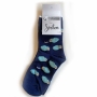 Schaf Socken dunkelblau