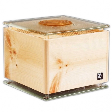 Arven- ZirbenLüfter Cube Rondo Glass Gold