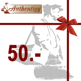 Authentigg® Geschenk-Gutschein 50 Authentigg® Gutscheine - 1