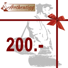 Authentigg® Geschenk-Gutschein 200 Authentigg® Gutscheine - 1